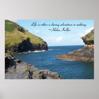 Poster Montanhas e rios