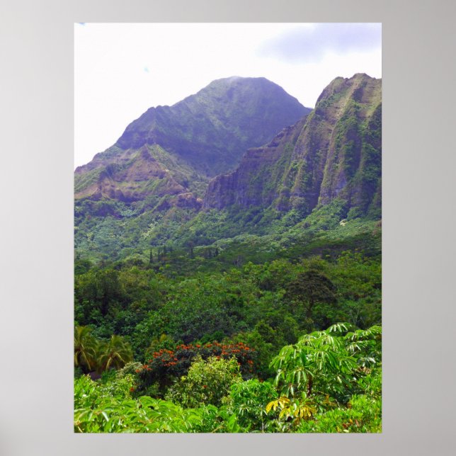 Poster Montanhas Koolau (Frente)