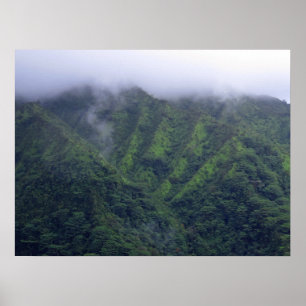Poster Montanhas Koolau