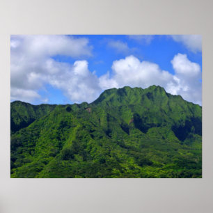 Poster Montanhas Koolau
