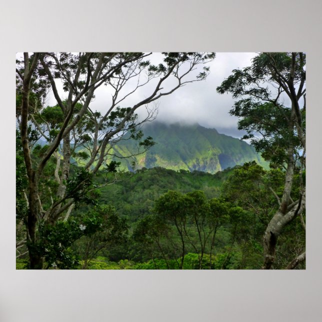 Póster Montanhas Koolau (Frente)