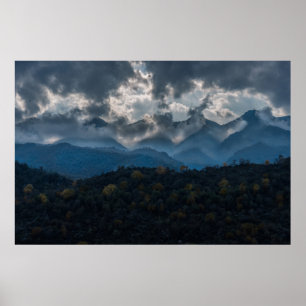 Poster Montanhas no outono, Curdistão