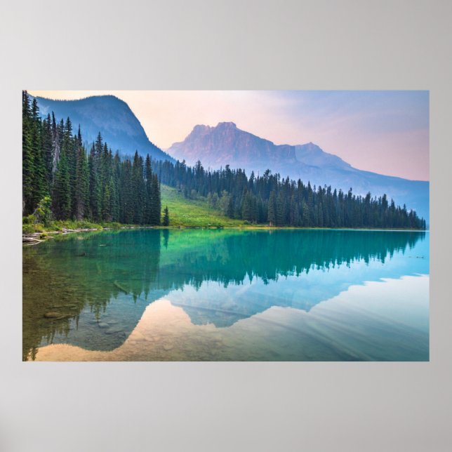 Poster Montanhas | Parque Nacional Yoho, Colúmbia Britâni (Frente)