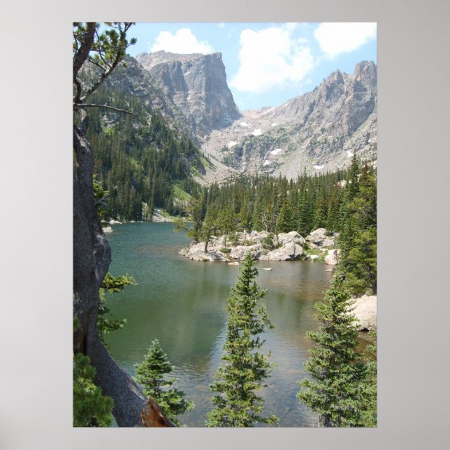 Póster Montanhas Rochosas (Frente)