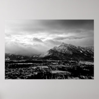 Póster Montanhas Salzburg