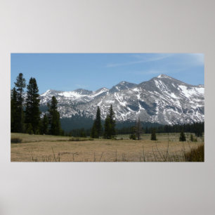 Póster Montanhas Sierra Nevada I a partir de Yosemite