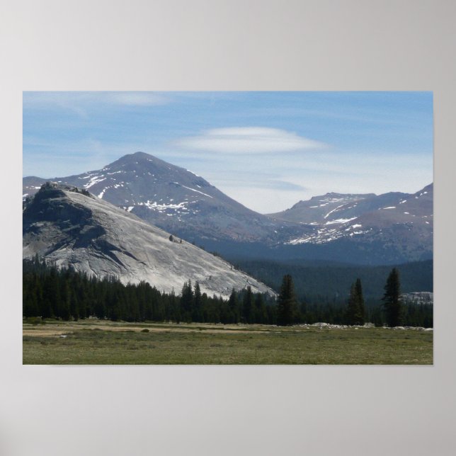 Poster Montanhas Sierra Nevada III Parque Nacional de Yos (Frente)