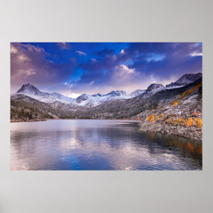 Póster Montanhas Sierra Nevada, Outono, CA
