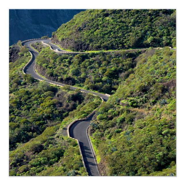 Póster Montanhas Teno (Frente)