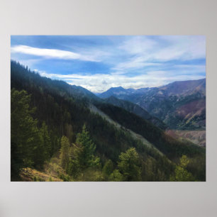 Poster Montanhas Wallowa, OR