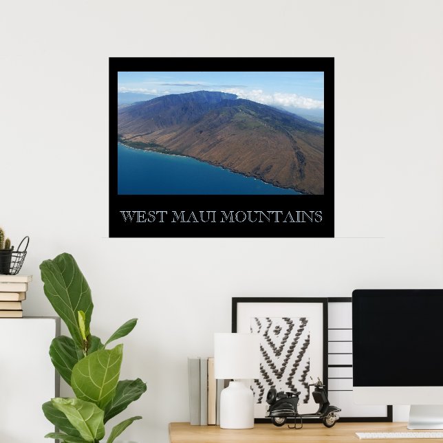 Póster Montanhas West Maui (Escritório em casa)