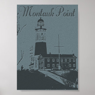 Poster Montauk Point