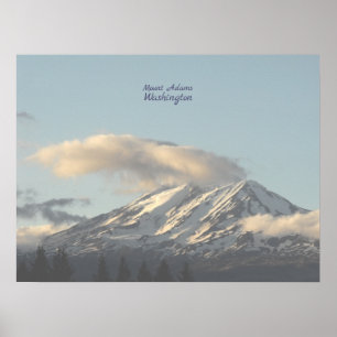 Poster Monte Adams Washington Foto Cênica