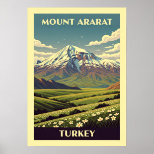 Poster Monte Ararat Turquia V02