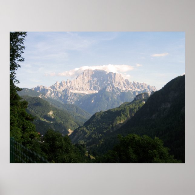 Póster Monte Civetta (Frente)