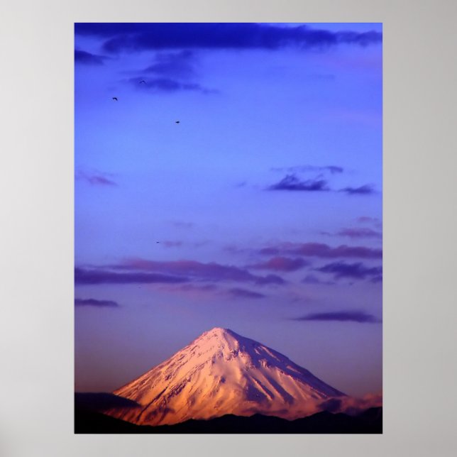 Póster Monte Damavand (Frente)