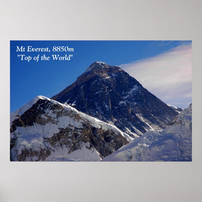 Poster Monte Everest (Frente)