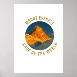 Poster Monte Everest Sagarmatha