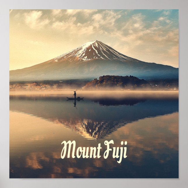 Poster Monte Fuji (Frente)