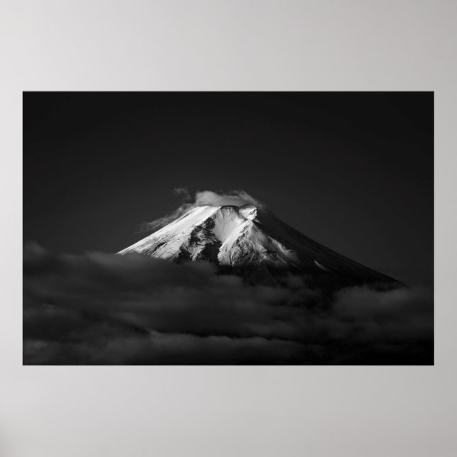 Poster Monte Fuji de Fujiyoshida (Frente)