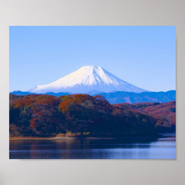 Poster Monte Fuji Japão (Frente)