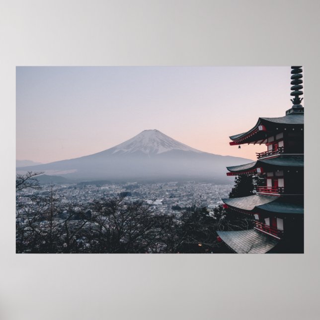 Poster Monte Fuji, Japão (Frente)