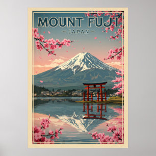 Poster Monte Fuji Japão V05