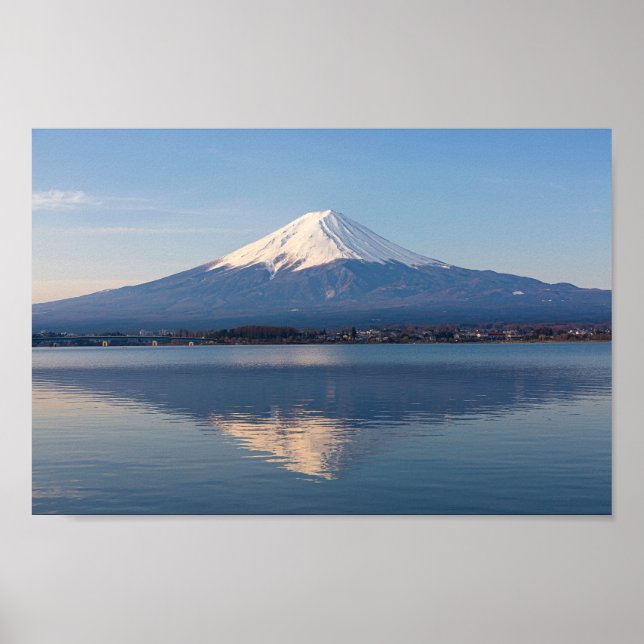 Poster Monte Fuji no japão (Frente)