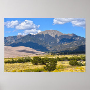 Poster Monte Herard, Parque Nacional das Grandes Dunas de