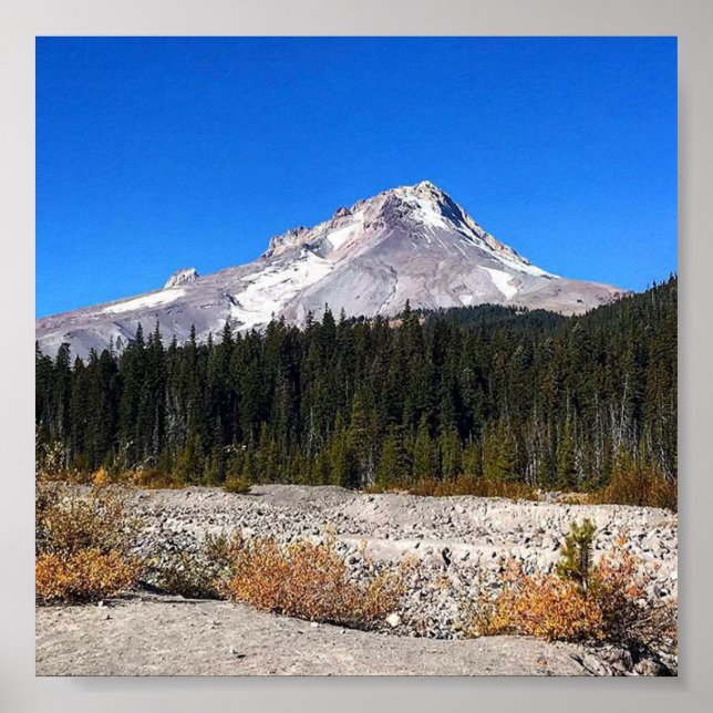Poster Monte Hood, Oregon (Frente)