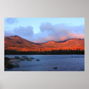 Poster Monte Katahdin Sunrise