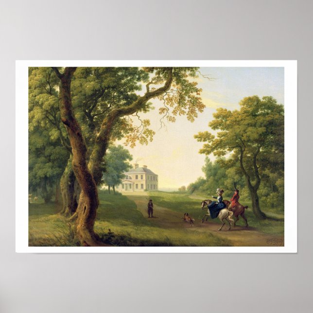 Poster Monte Kennedy, County Wicklow, Irlanda, 1785 (petr (Frente)