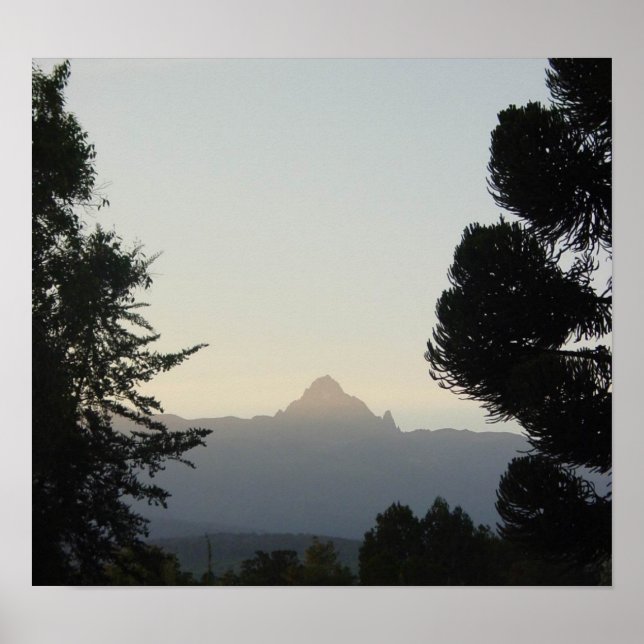 Poster Monte Kilimanjaro 2 (Frente)