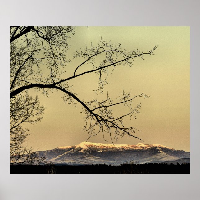 Póster Monte Mansfield, Vermont (Frente)