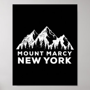 Poster Monte Marcy Nova York Escalada e Caminhada Montanh