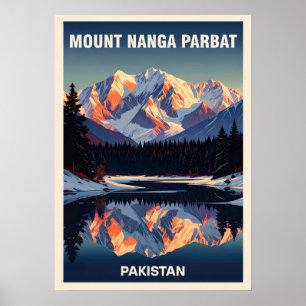 Poster Monte Nanga Parbat V04