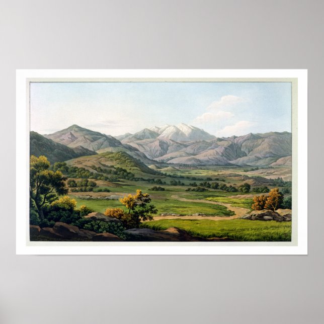 Póster Monte Olimpo, como se vê entre Larissa e Baba, p (Frente)