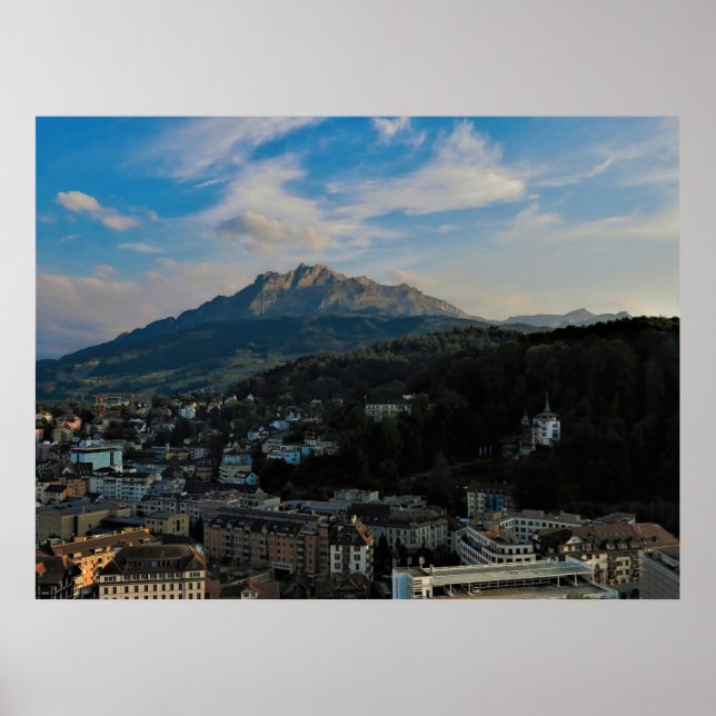 Poster Monte Pilatus (Frente)