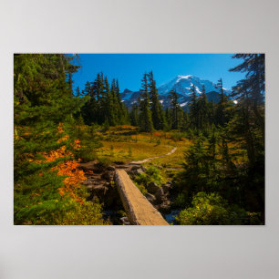 Poster Monte Rainer, Spray Park outono