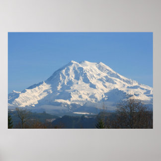 Póster Monte Rainier