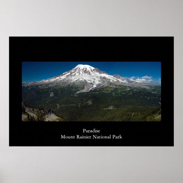 Póster Monte Rainier (Frente)