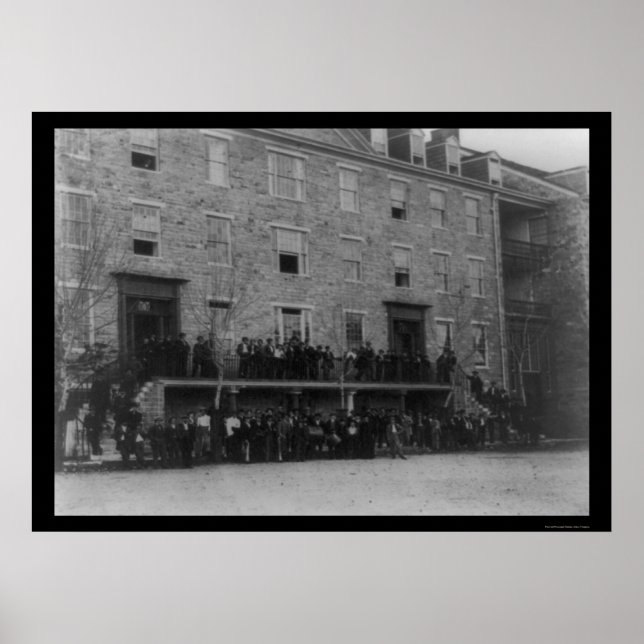 Póster Monte Ruas. Maria em Emmitsburg, MD 1863 (Frente)