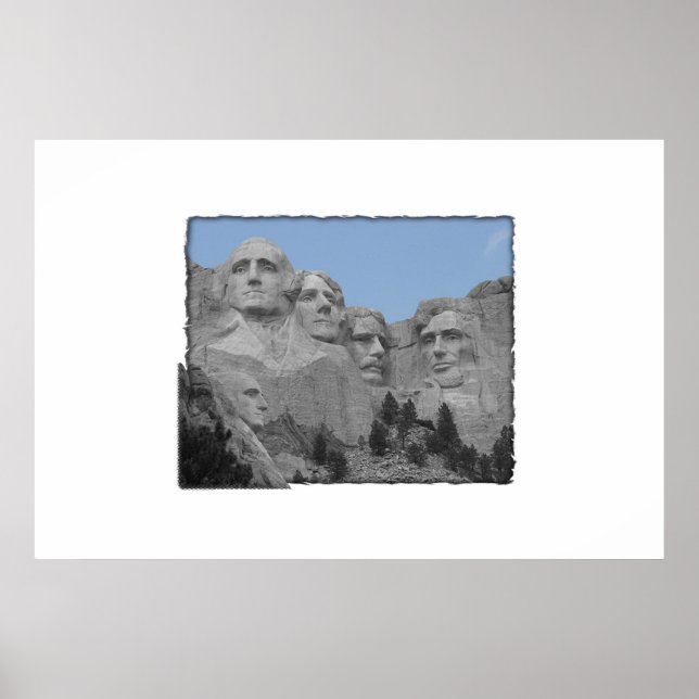 Poster Monte Rushmore (Frente)