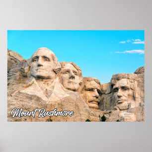 Poster Monte Rushmore, Keystone, Dakota do Sul