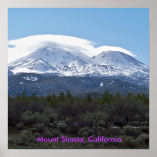 Poster Monte Shasta