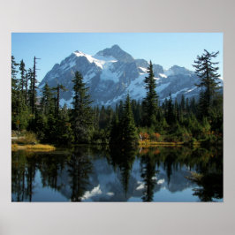 Poster Monte Shuksan Cénico, Washington Fotográfico