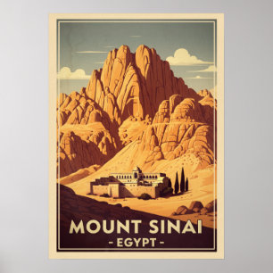 Poster Monte Sinai Egito V03