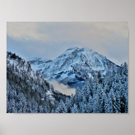 Poster Monte Timpanogos inverno de 2019