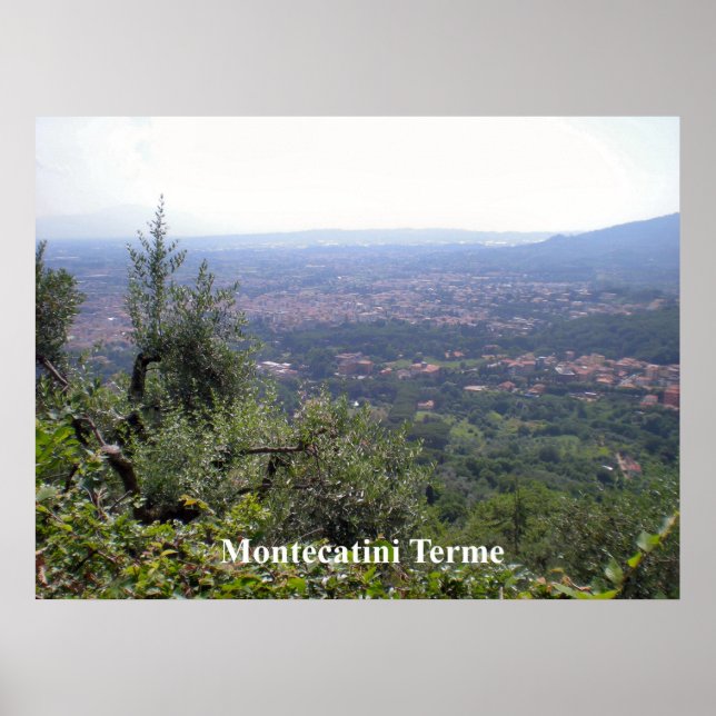 Póster Montecatini Terme (Frente)