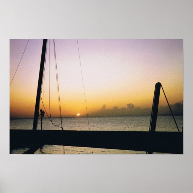 Póster Montego Bay Jamaica (Frente)